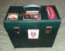 Record box green for sale  CAMBRIDGE