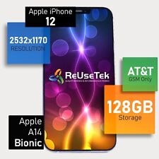 Usado, Apple iPhone 12 | 6.1" | Super Retina HDR 💎| 128GB | AT&T GSM | Bom | Preto 📲 comprar usado  Enviando para Brazil