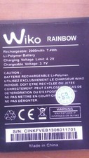 Batteria wiko rainbow usato  Gioia del Colle