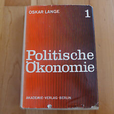 Politische ökonomie allgemein gebraucht kaufen  Radebeul