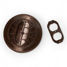 Tampa de caixa de piso Steel City, redonda 6" comprar usado  Enviando para Brazil