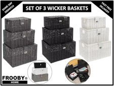 Set wicker resin for sale  OLDHAM