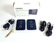 Sistema de monitor intra-auricular sem fio Lekato MS-02 - Caixa aberta comprar usado Sistema de monitor intra-auricular sem fio Lekato MS-02 - Caixa aberta comprar usado  Enviando para Brazil