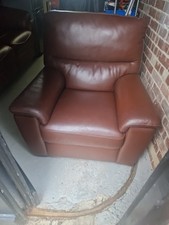 Leather armchair used for sale  NEWTON ABBOT