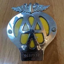 Vintage grille badge for sale  WARWICK