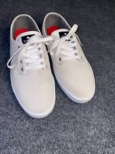 Usado, Tênis de skate Emerica Romero masculino 11,5 camurça branca parte superior baixa com cadarço comprar usado  Enviando para Brazil
