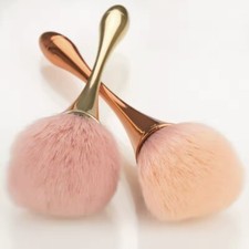 Escova removedora de poeira de unhas macia em pó pincéis de limpeza escova de maquiagem blush manicure comprar usado  Enviando para Brazil