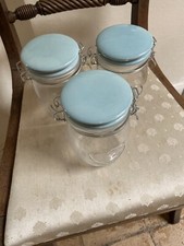.75l canisters glass for sale  BEDFORD