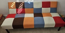 Multicoloured futon for sale  WEYMOUTH