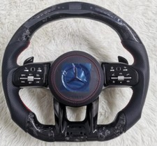 Mercedes AMG Carbon LED Steering Wheel – Red Stitching – Plug & Play comprar usado  Enviando para Brazil