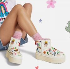 Nova Sem Caixa UGG Classic Mini Boot Humberto Cruz Classic Plataforma Pop Sketch, Tamanho 7 comprar usado  Enviando para Brazil