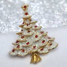 Vintage rhinestone christmas for sale  Jackson