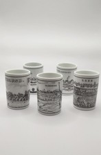 Usado, Copos de porcelana 5 tiros usados Altenkunstadt bávaros cidades alemãs comprar usado  Enviando para Brazil