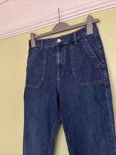 Women denim cargo for sale  HARLOW