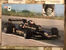 Poster mario andretti usato  Scandiano