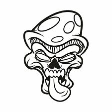 Skull stickers motorcycle d'occasion  Expédié en Belgium