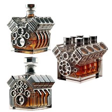 Engines whiskey glass for sale  Shipping to United States