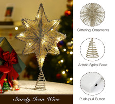 Glitter star christmas for sale Glitter star christmas for sale  LITTLEBOROUGH