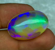 Opala fantasma ovo raro 23,85 ct, opala Welo etíope exclusivo grau de colecionador comprar usado  Enviando para Brazil