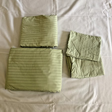 Sage green duvet for sale  Roseville