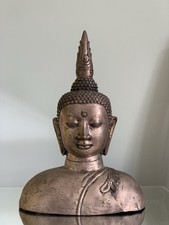 Metal buddha head for sale  LONDON