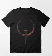 Camiseta QUAKE 1 LOGO GAME PRETA BRANCA TAMANHOS DE P A 5XL 86 comprar usado  Enviando para Brazil