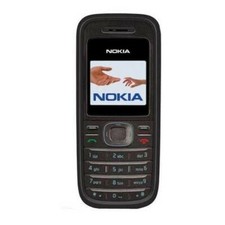 Nokia 1208 - Sim preto bloqueado, usado comprar usado  Enviando para Brazil