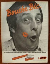 Publicité papier rasoir d'occasion  Vif