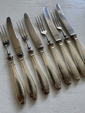 Versilbert besteck vorspeisenb gebraucht kaufen  Leverkusen