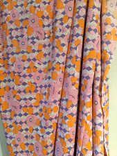 1960s vintage fabric for sale  PEEBLES