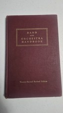 Manual de banda y orquesta vintage vigésima segunda edición revisado 1935 segunda mano  Embacar hacia Mexico