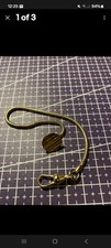 pocket watch chain gold plated for sale  HUDDERSFIELD
