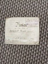 Probate last testament for sale  HARROW