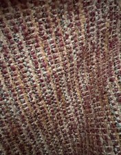 Tela de tweed ciruela y bronceado 6 yardas segunda mano  Embacar hacia Mexico