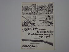 advertising Pubblicità 1973 FUCILE TEX WILLER MOLGORA comprar usado  Enviando para Brazil