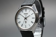 Usado, [Exc+5] Seiko quartzo 0920-8000-G mostrador prata Qz relógio masculino vintage do Japão comprar usado  Enviando para Brazil