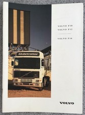Usado, Folheto de vendas de veículos comerciais VOLVO F10 F12 F16 TRUCKS JAN 1992 #40010088-9 comprar usado  Enviando para Brazil