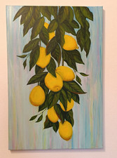 Limoni quadro dipinto usato  Verbicaro