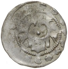 Śląsk Władysław II 1303-1334 Kwartnik ćwierćpak - Księstwo Koźle srebro na sprzedaż  PL