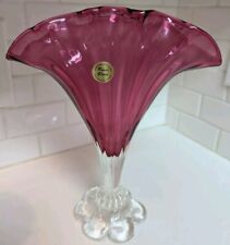 Rossi glass vase for sale  Stow