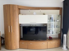 Wohnwand hochschrank vielen gebraucht kaufen  Essen