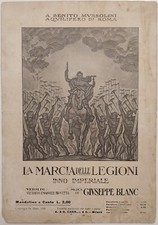 Spartito marcia delle usato  Settimo Torinese
