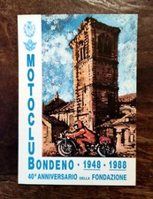 Cartolina motoclub bondeno usato  Volpeglino