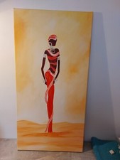 Afrikanische bilder leinwand gebraucht kaufen  Oberasbach