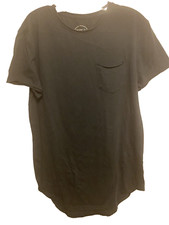 Camiseta masculina Brooklyn Calling NYC 100% algodão XS NOVA SEM ETIQUETAS preta, bolso, bainha enrolada comprar usado  Enviando para Brazil
