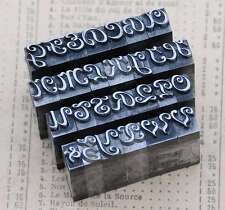 Alphabet bleilettern vintage gebraucht kaufen  Kehl