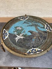 Grand plat émaux d'occasion  Saint-Mandé