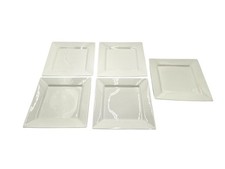 square white plates set for sale  Winston Salem