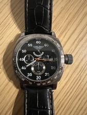 Black wingmaster watch for sale  BRADFORD