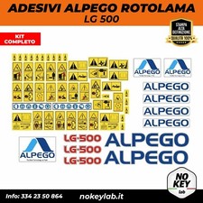 Alpego rotolama decalcomanie usato  Campagna